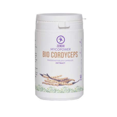 Mycopower Cordyceps Sinesis paddenstoelen extract capsules