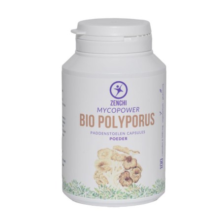 Mycopower Bio Polyporus paddenstoel poeder 100 capsules